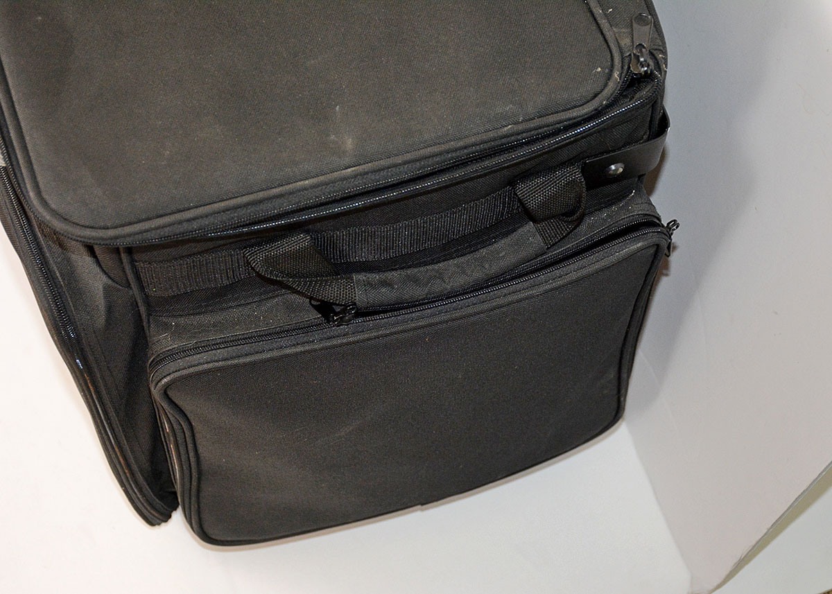 Crop In Style XXL Rolling Tote and Scrapbook Supplies