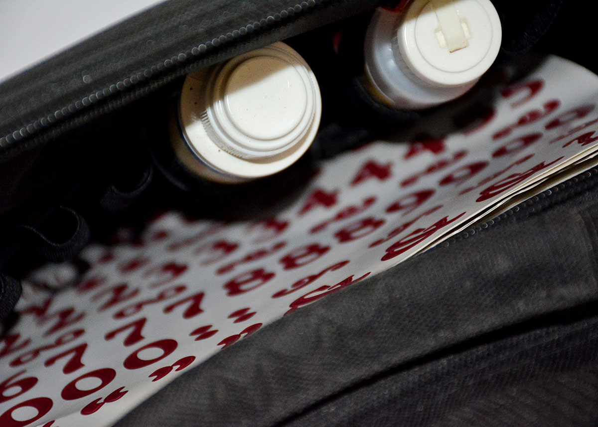 Crop In Style XXL Rolling Tote and Scrapbook Supplies