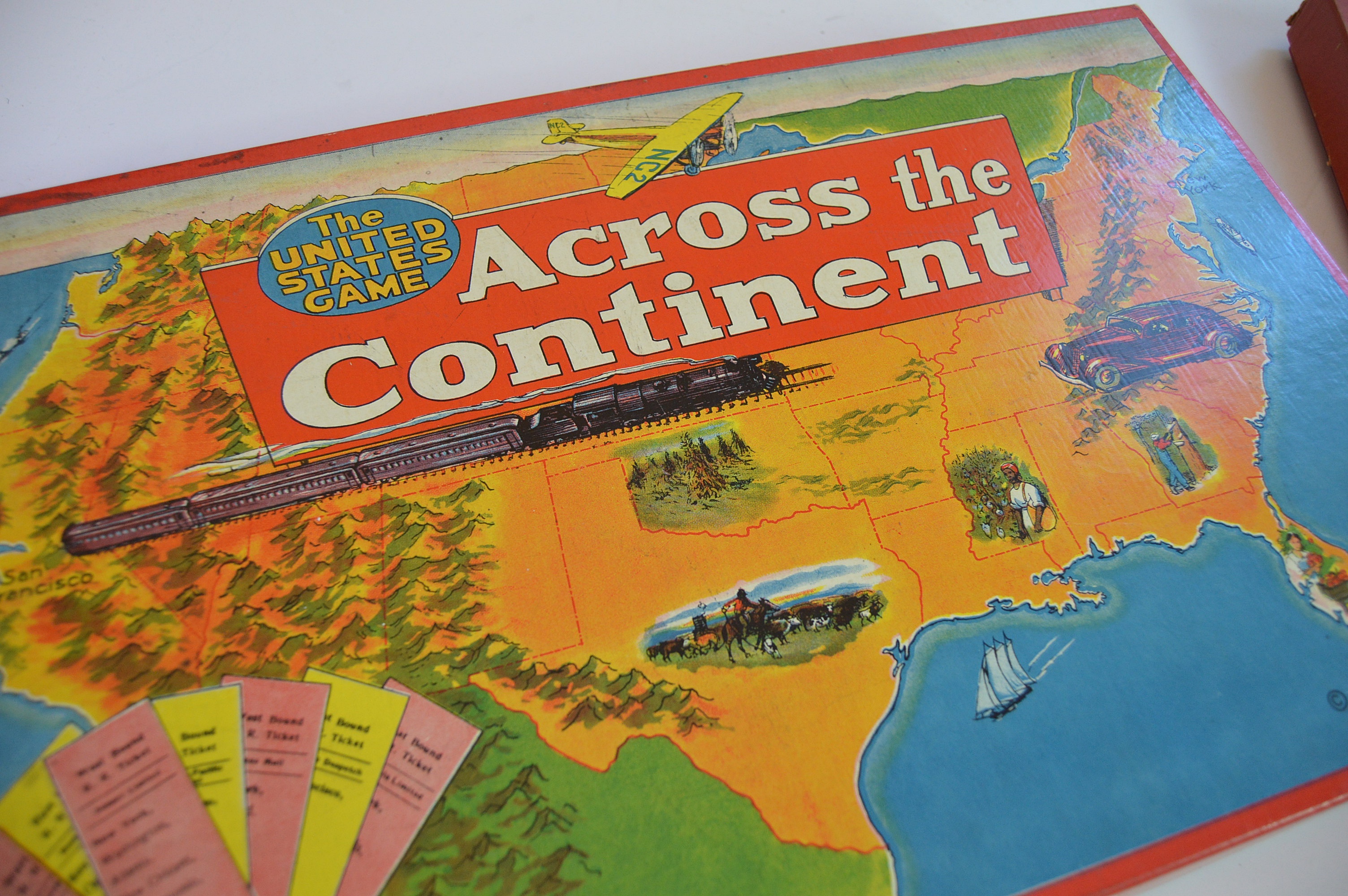 Pair of 1940's Children's Board Games