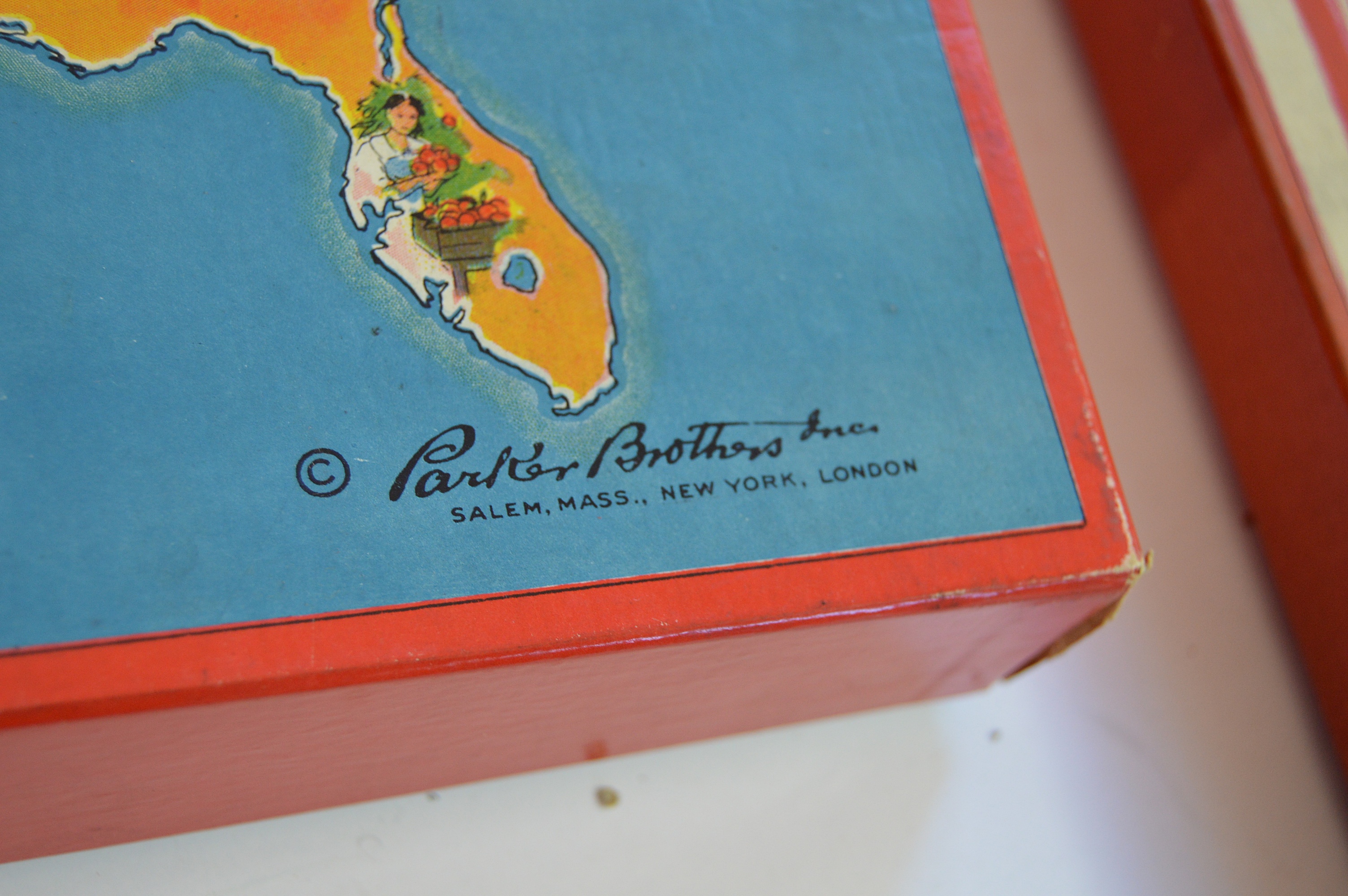 Pair of 1940's Children's Board Games