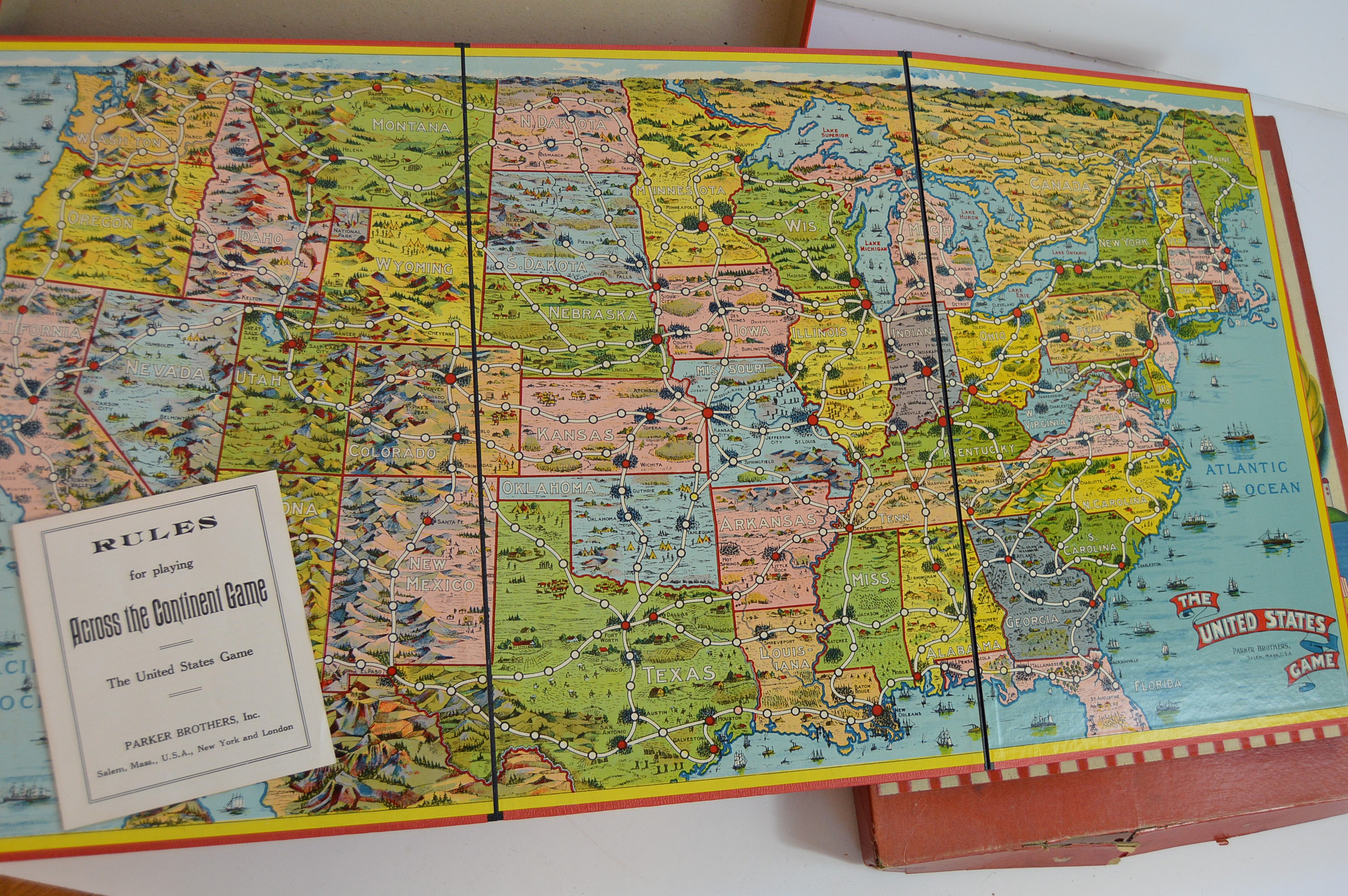 Pair of 1940's Children's Board Games