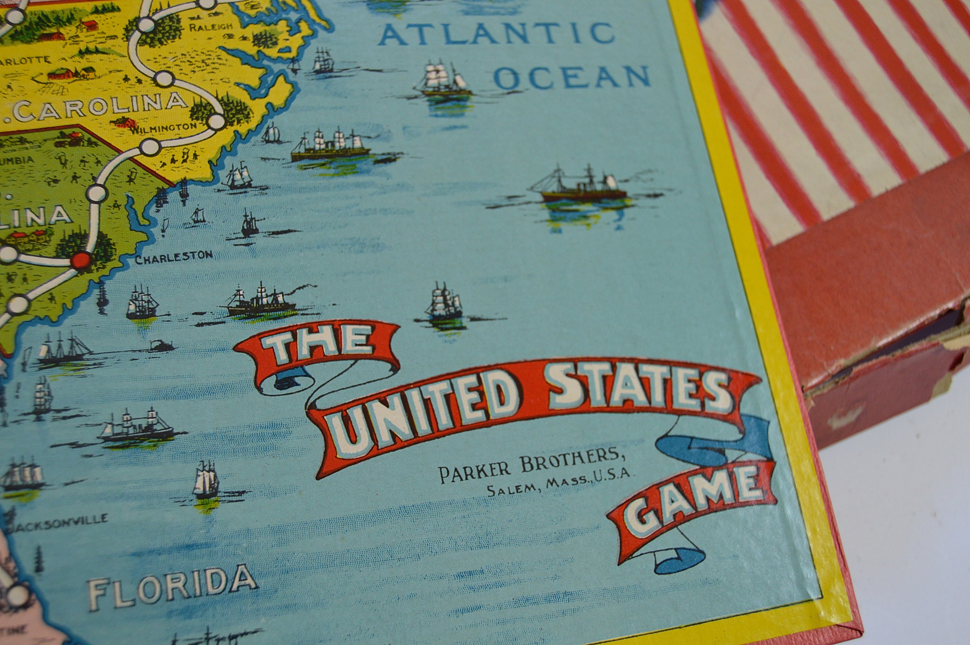 Pair of 1940's Children's Board Games