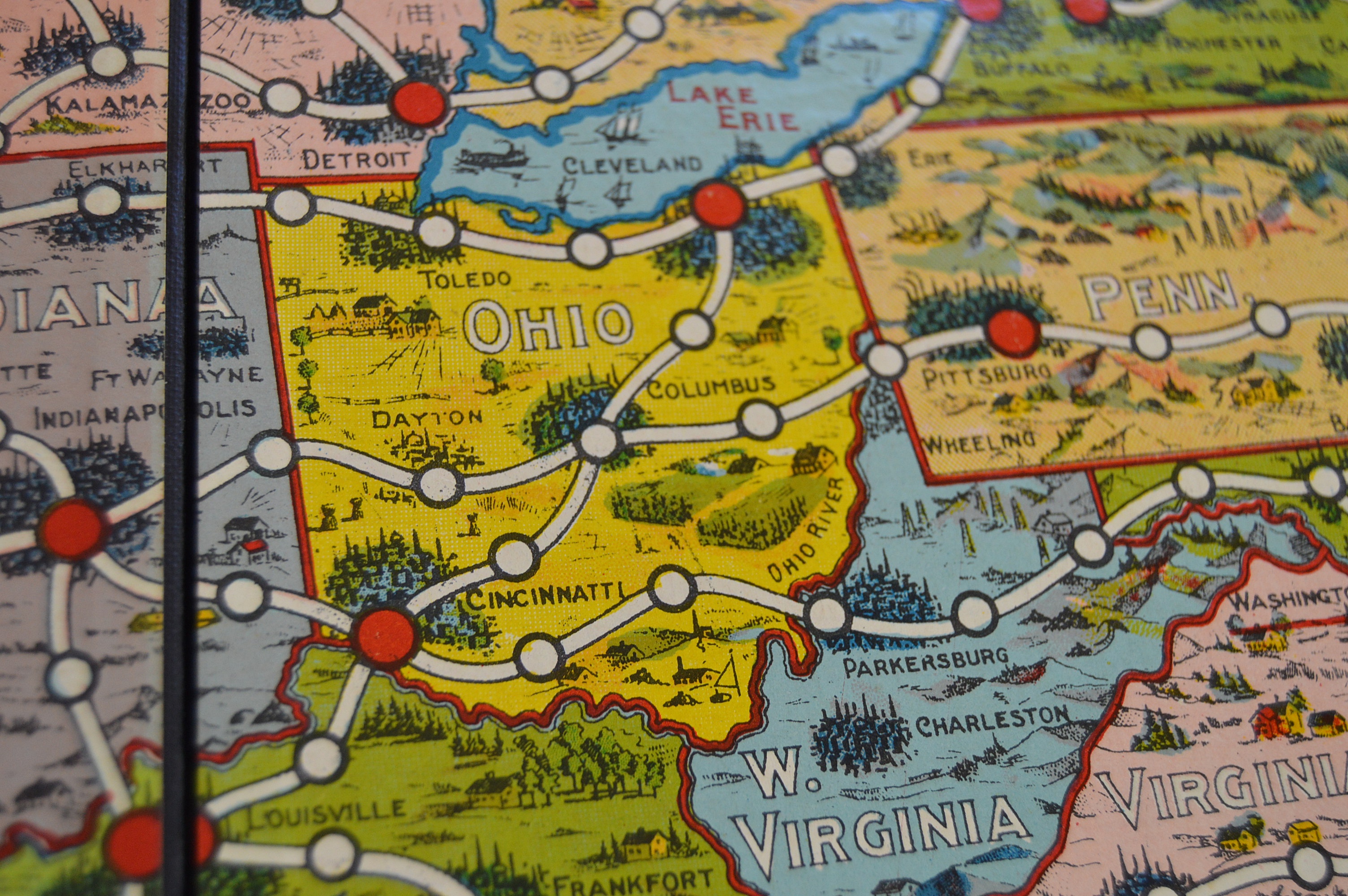 Pair of 1940's Children's Board Games