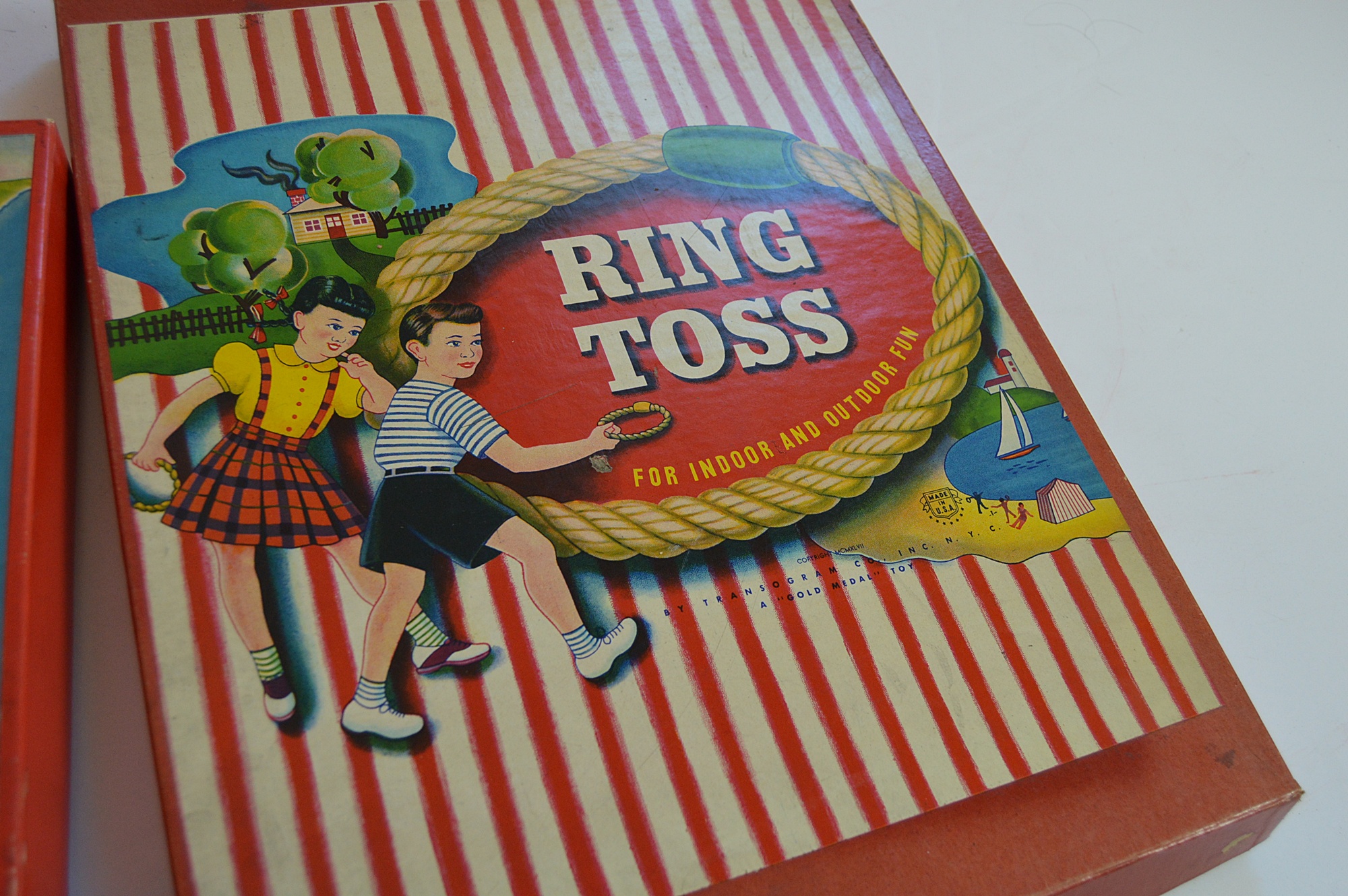 Pair of 1940's Children's Board Games