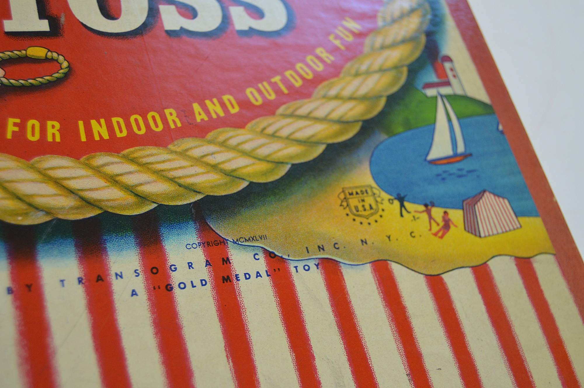 Pair of 1940's Children's Board Games