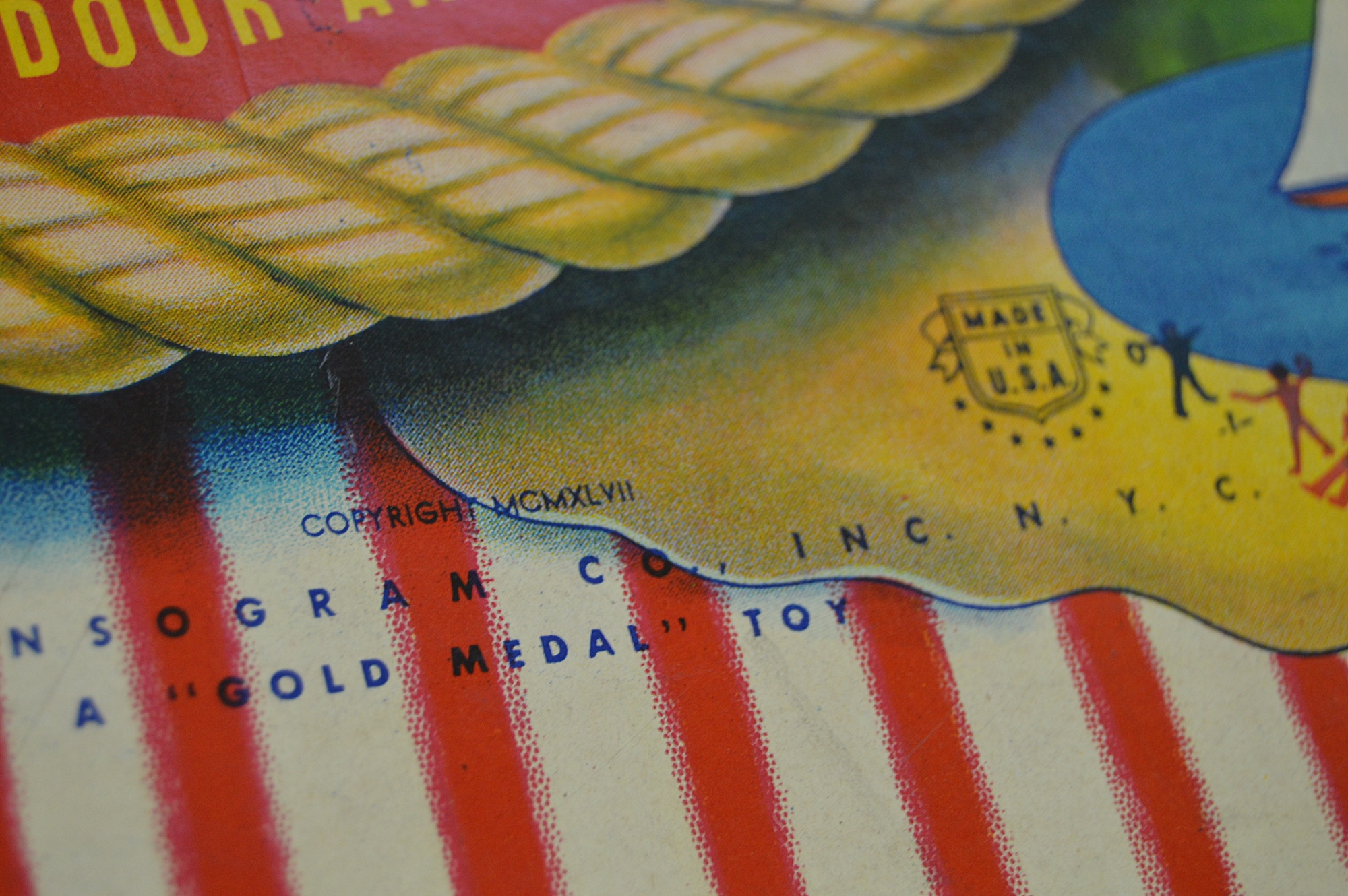 Pair of 1940's Children's Board Games