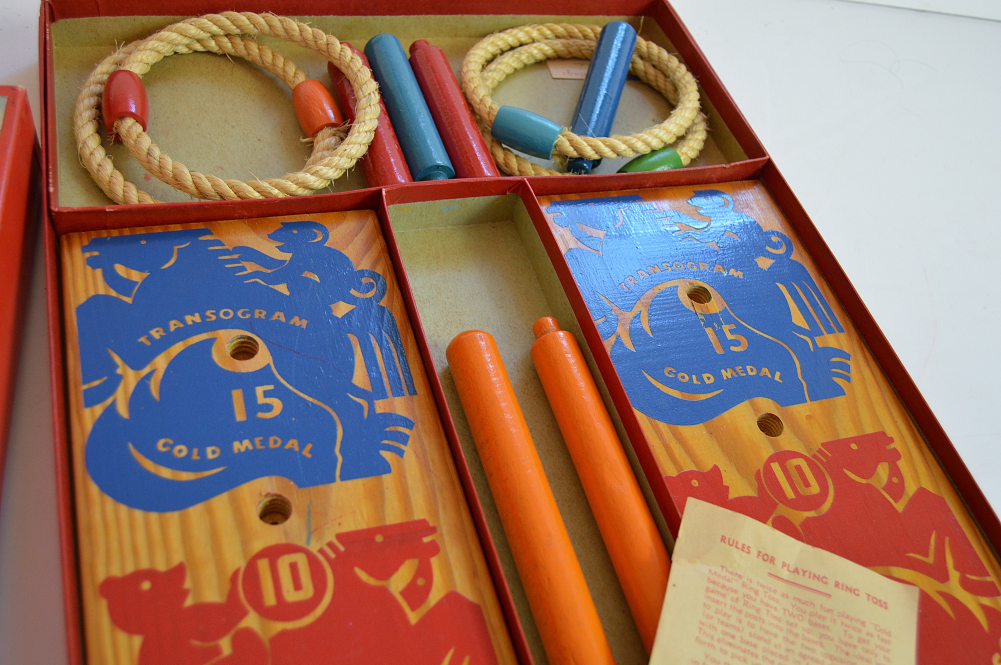 Pair of 1940's Children's Board Games