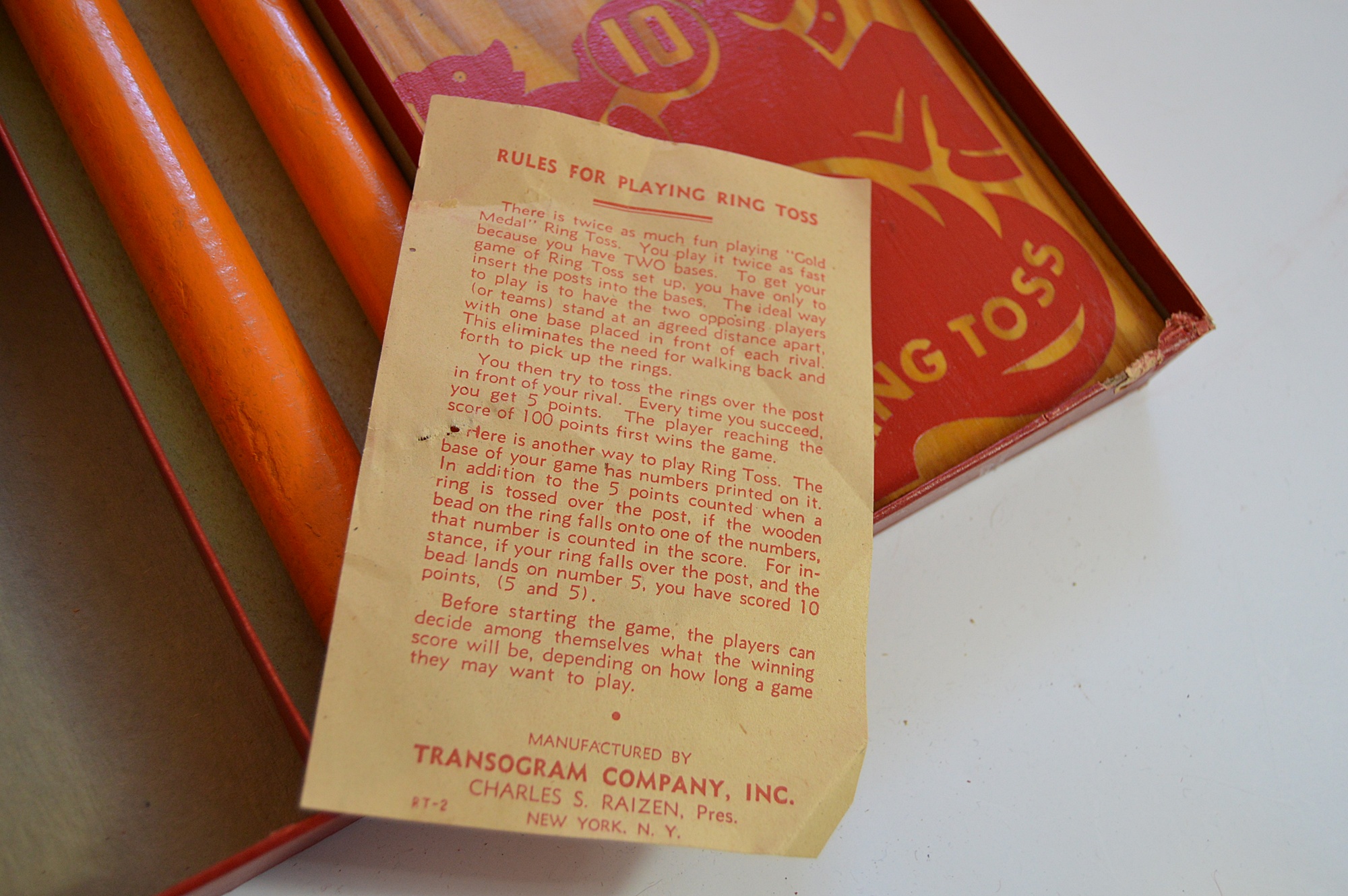 Pair of 1940's Children's Board Games