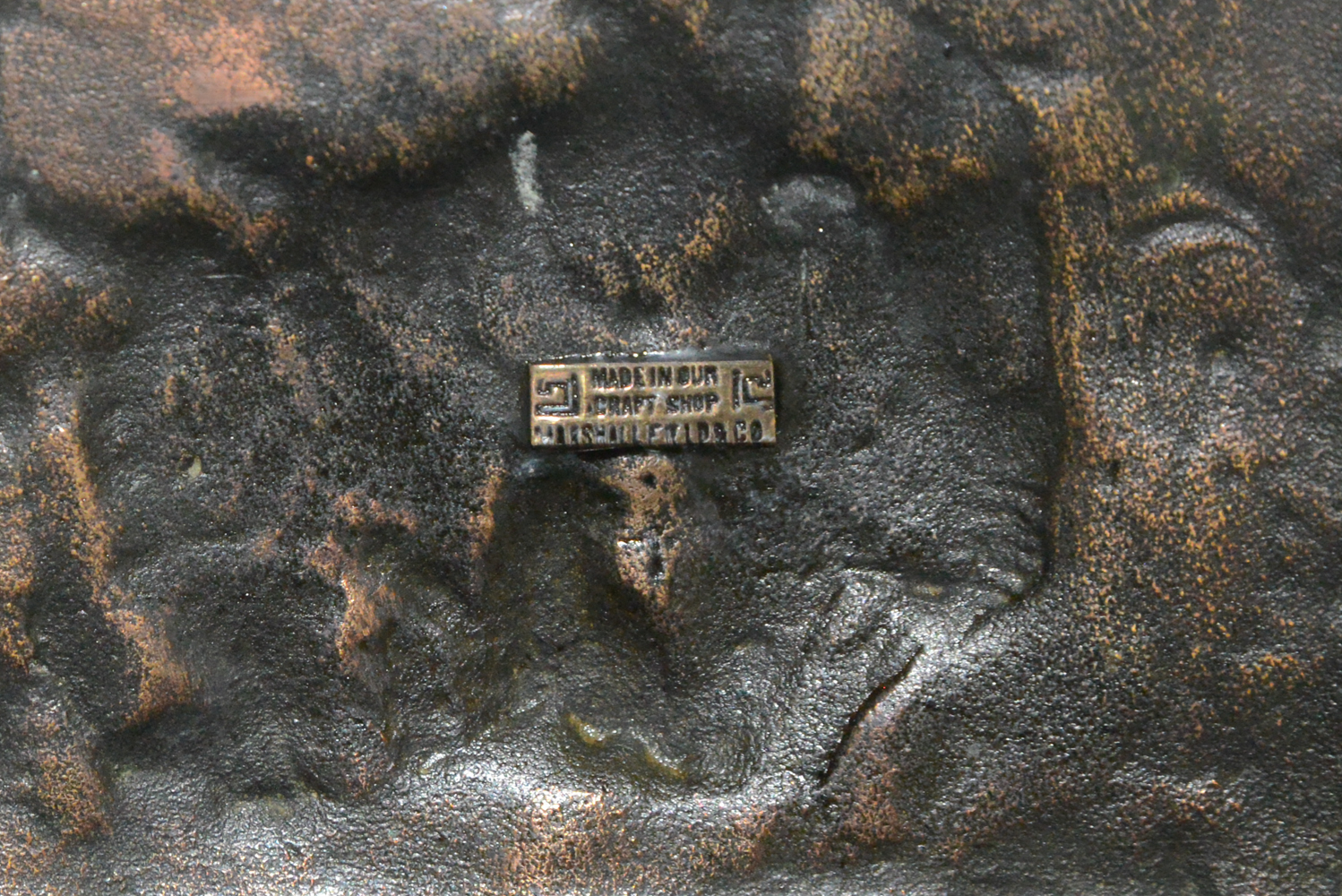 Early 20th Century Marshall Field & Co. Art Metal Craft Gilt Bronze Desk Set