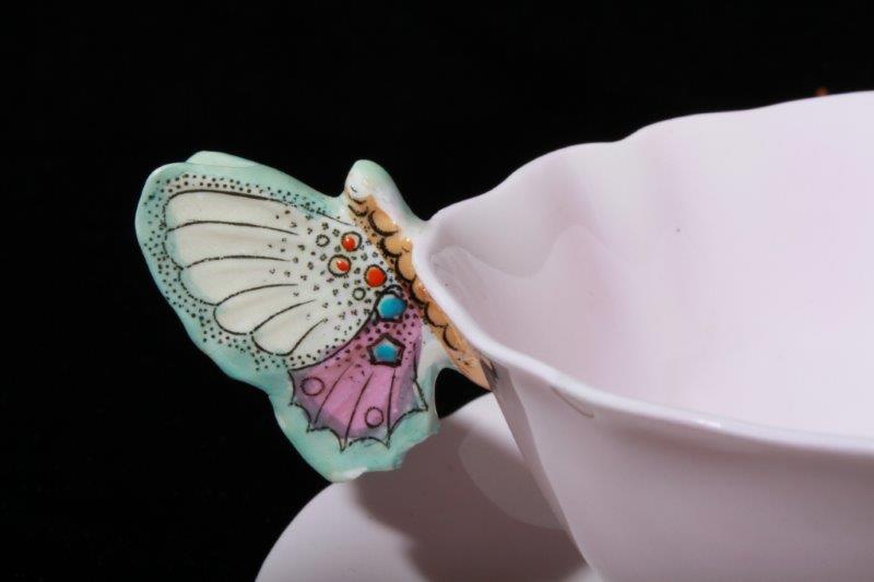 Quartet of Teacups and Saucers