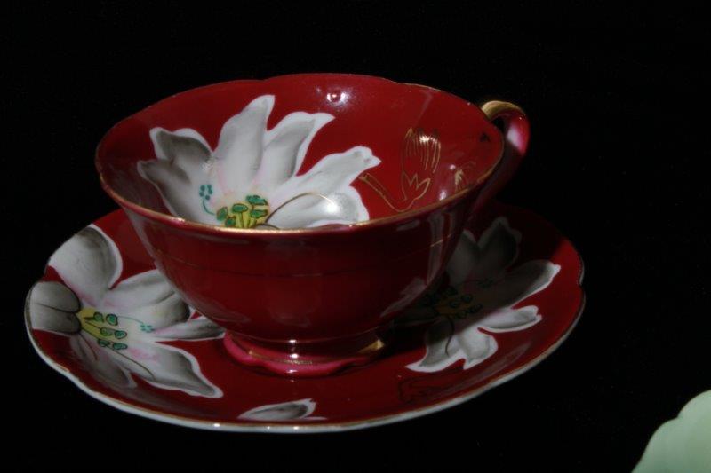 Quartet of Teacups and Saucers