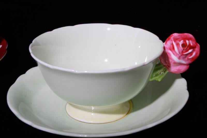 Quartet of Teacups and Saucers