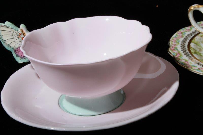 Quartet of Teacups and Saucers