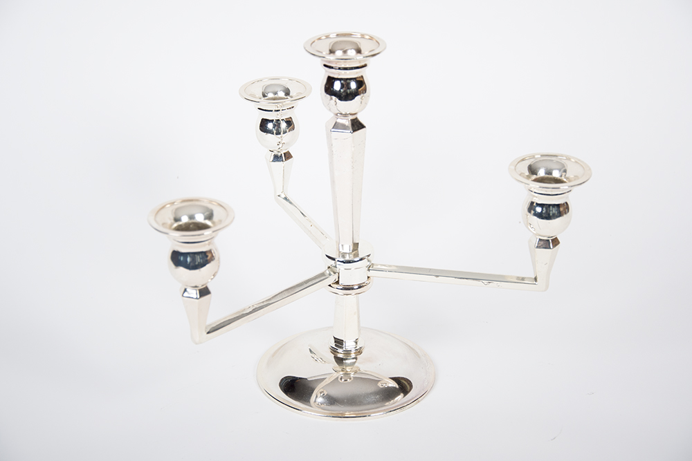 Silver Tone Metal Tabletop Items