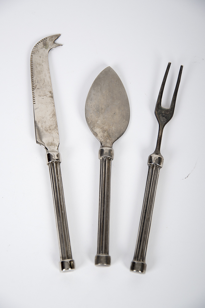 Silver Tone Metal Tabletop Items