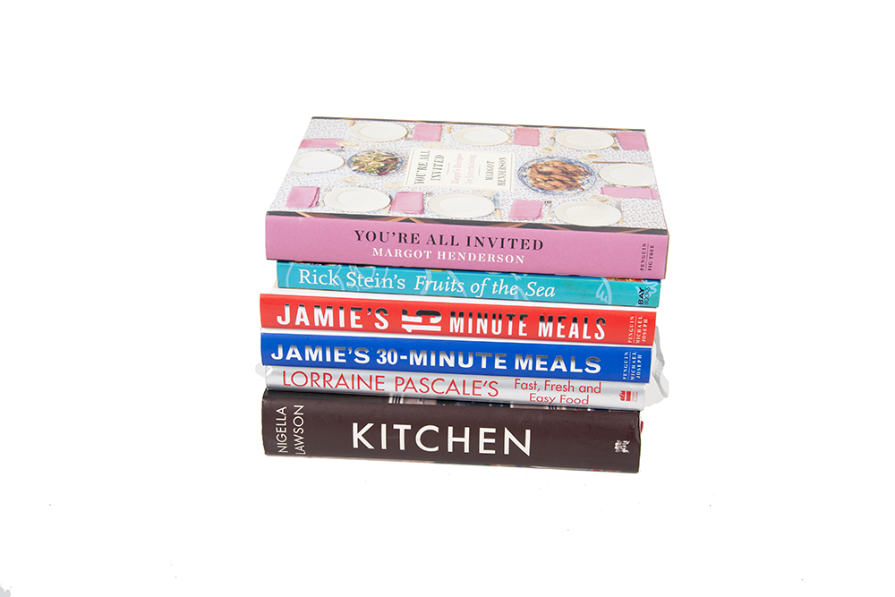 Group of Celebrity Cookbooks