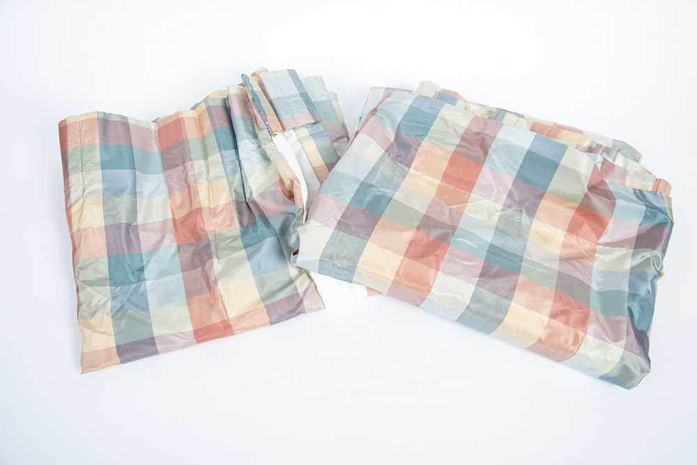 Group of Silk Curtains