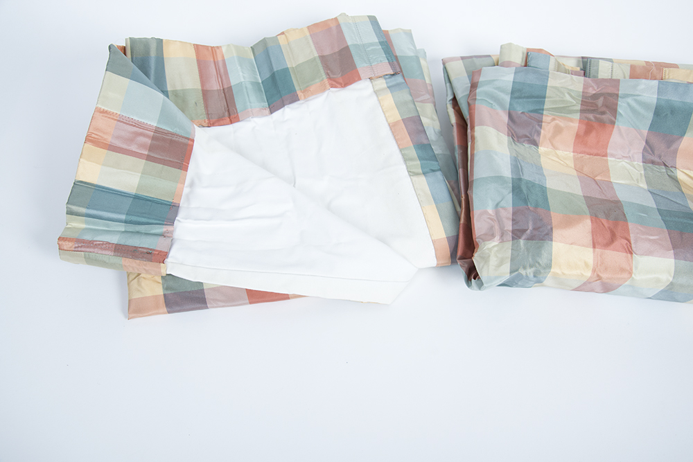 Group of Silk Curtains