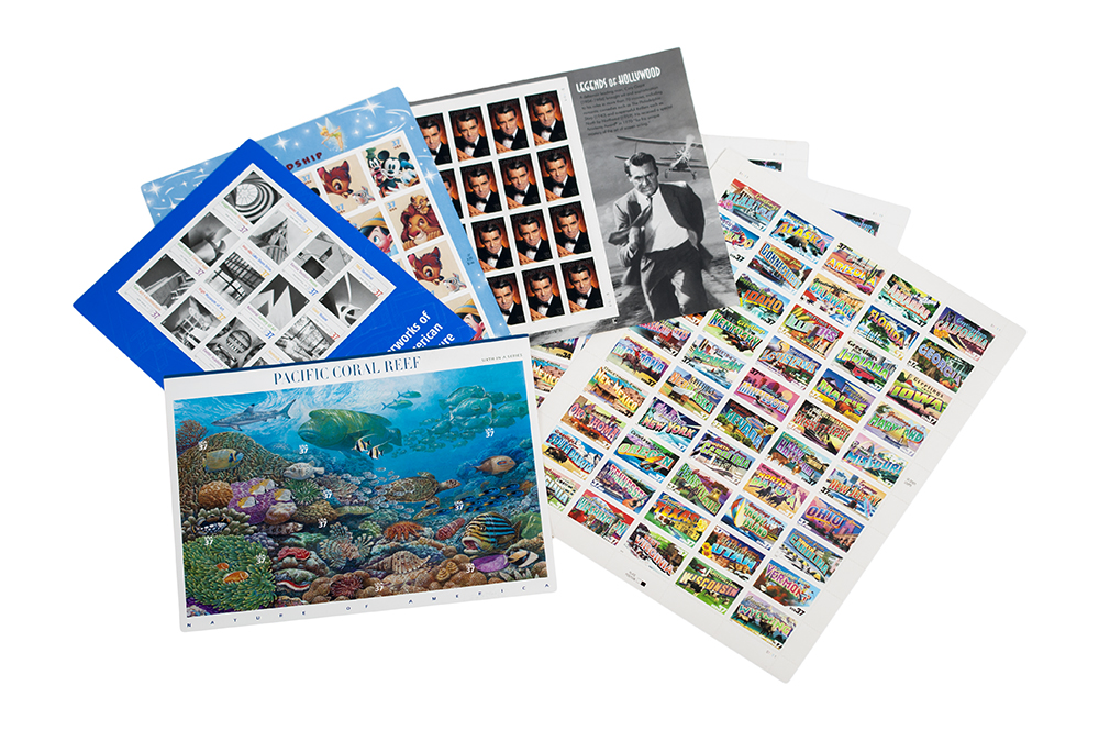 Assorted Collector's Stamp Sheets