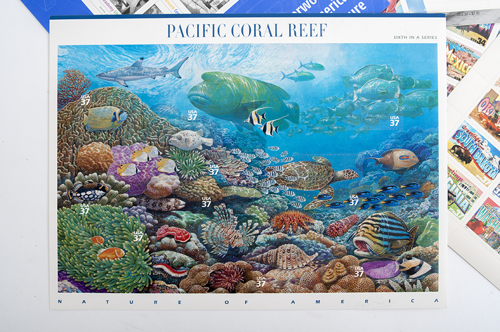 Assorted Collector's Stamp Sheets