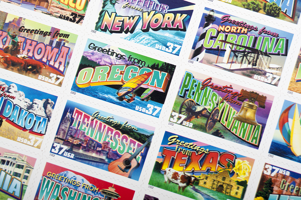 Assorted Collector's Stamp Sheets