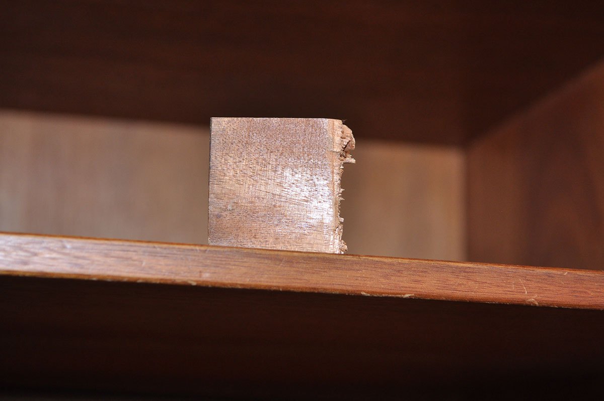 Vintage Art Deco Burlwood Triple Wardrobe by Excelsall