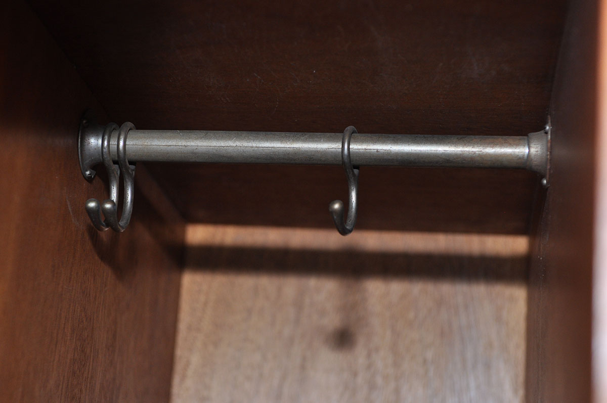 Vintage Art Deco Burlwood Triple Wardrobe by Excelsall