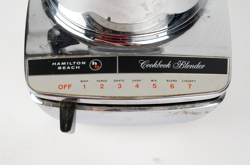 Vintage Hamilton Beach Cookbook Blender