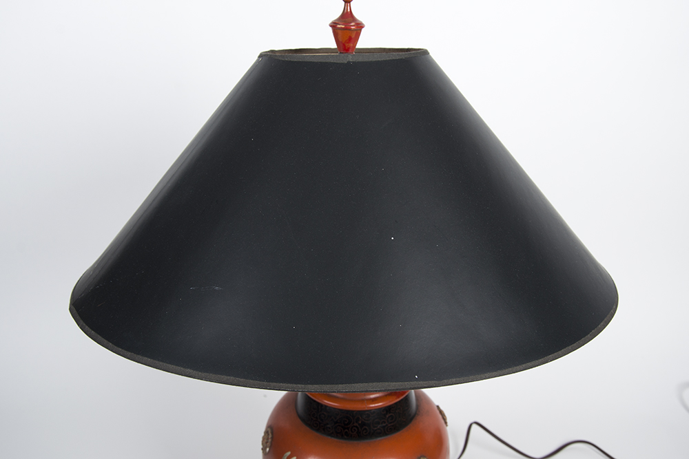 Painted Table Lamp