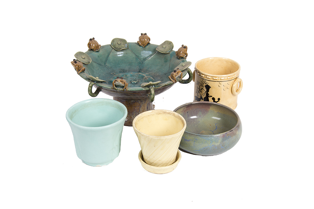 Collection of Outdoor Pottery