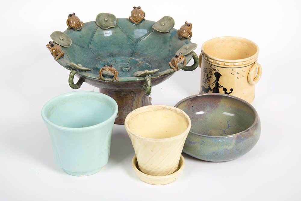 Collection of Outdoor Pottery