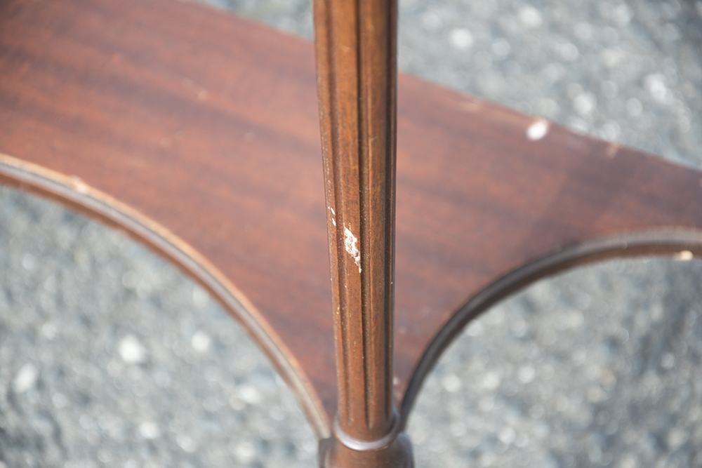 Sheraton Style Demi-Lune Table