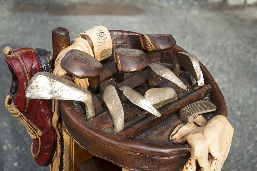"Golf Bag" Compact Disc Storage Unit