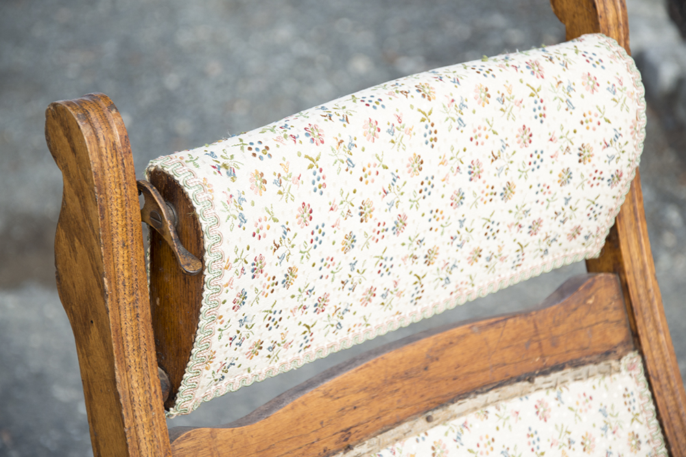 Antique Oak Eastlake Rocking Chair