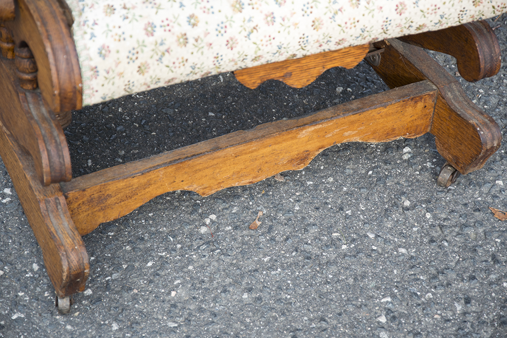 Antique Oak Eastlake Rocking Chair