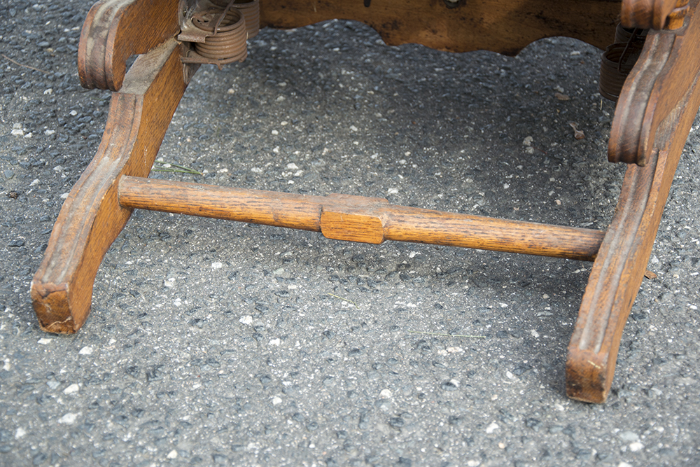 Antique Oak Eastlake Rocking Chair