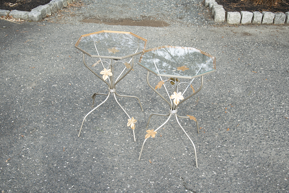 Iron and Glass Tables