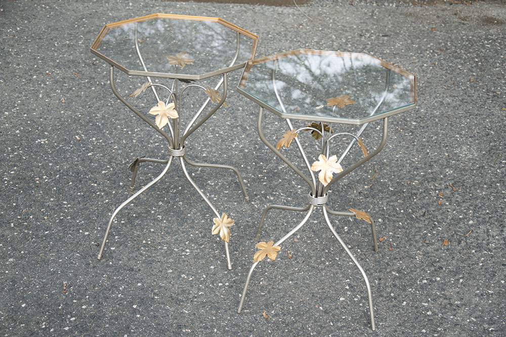 Iron and Glass Tables