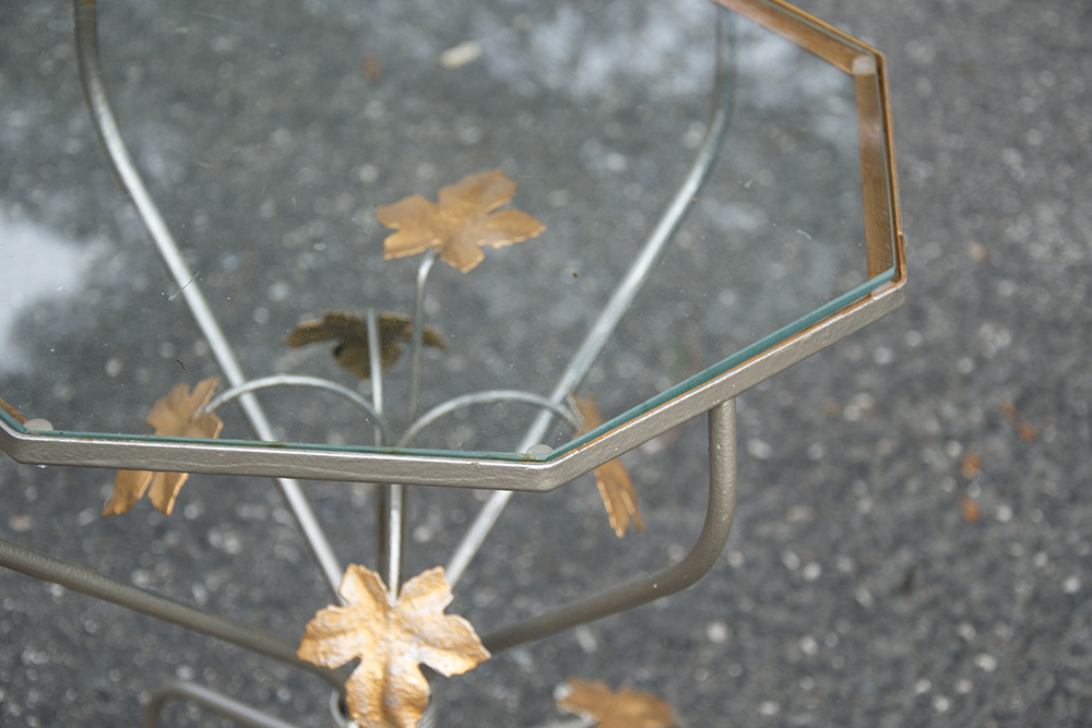 Iron and Glass Tables