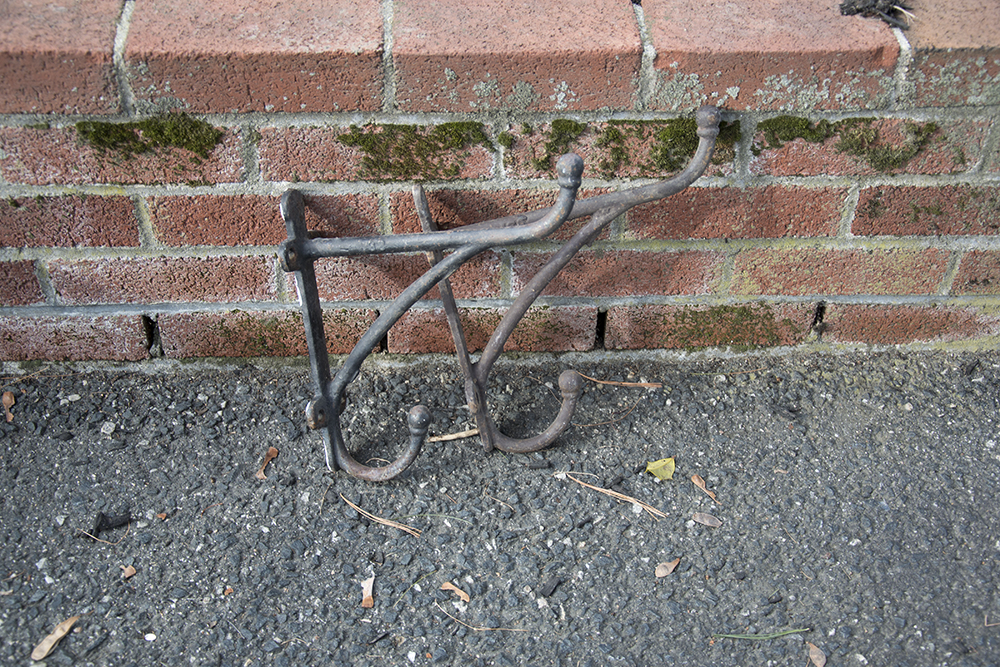 Wrought Iron Saddle Brackets