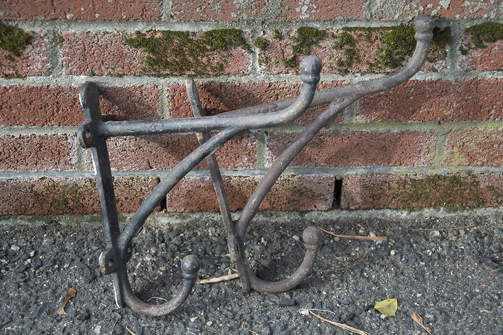 Wrought Iron Saddle Brackets