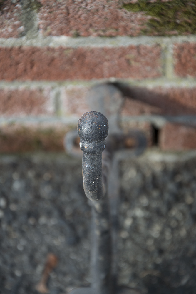 Wrought Iron Saddle Brackets