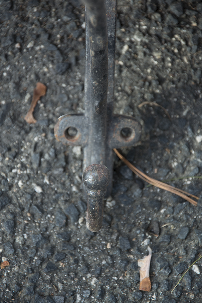 Wrought Iron Saddle Brackets