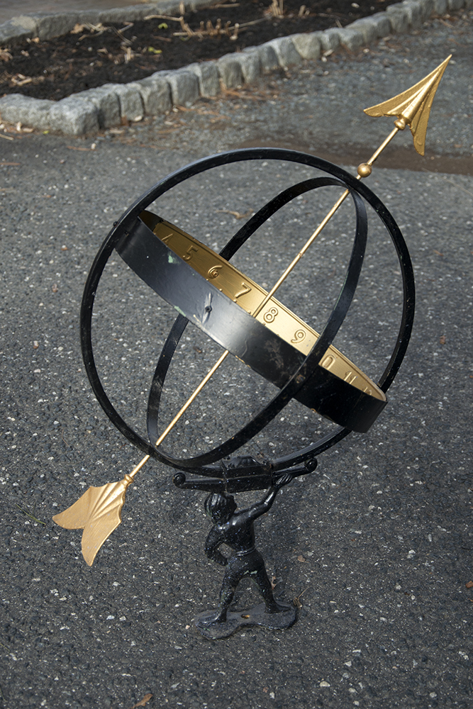 Cast Iron Armillary