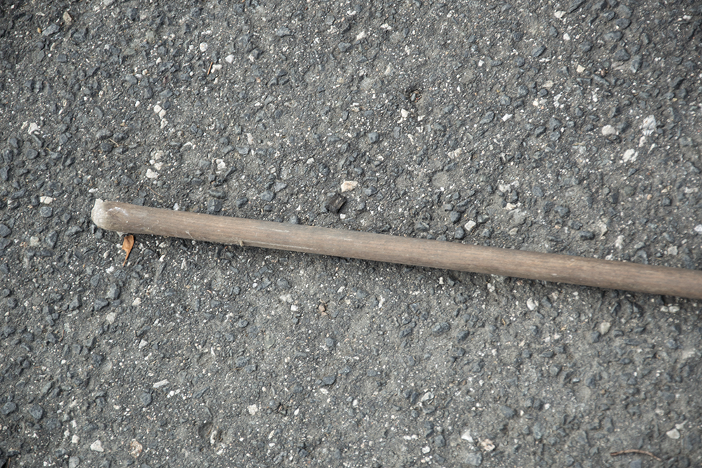 Vintage Iron and Wood Fish Spear