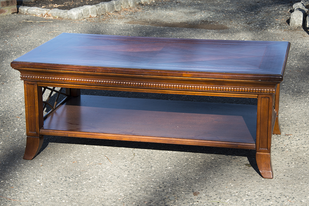 Cherry Finished Coffee Table