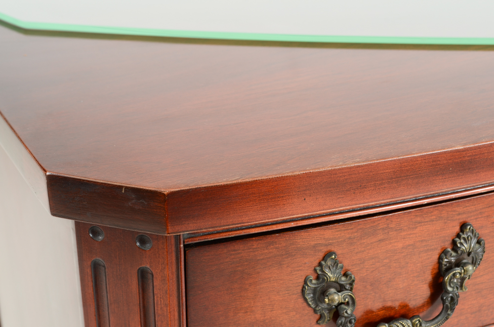 Red Mahogany Georgian Style Chest-on-Chest