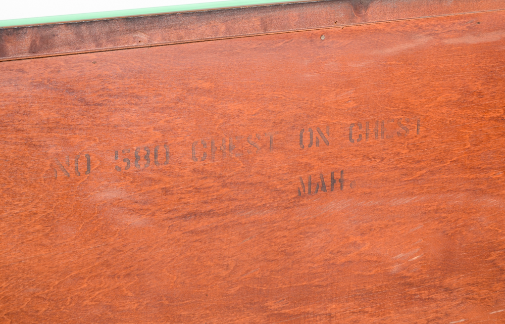 Red Mahogany Georgian Style Chest-on-Chest