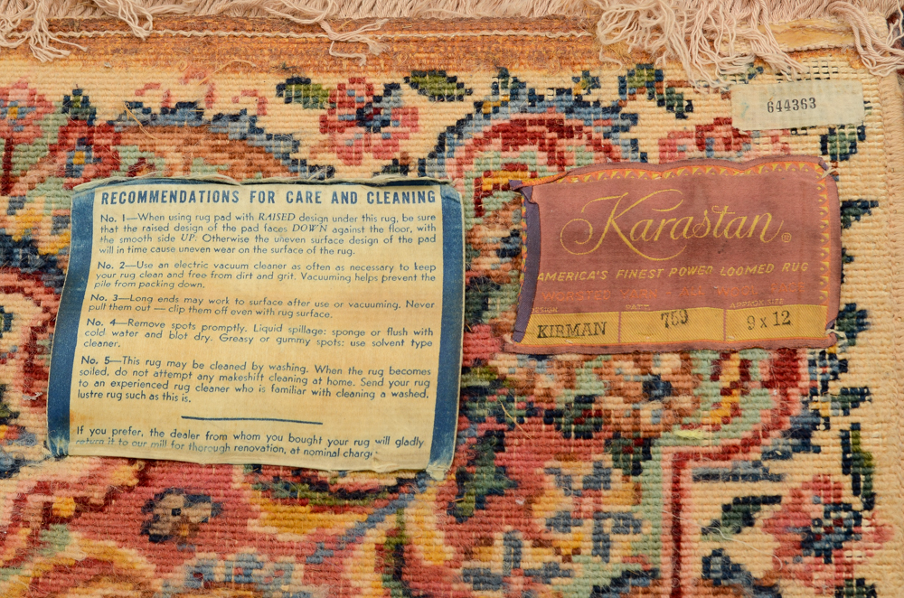 Karastan Wool Kirman Rug