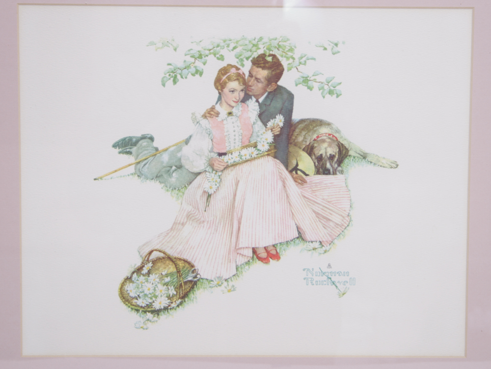 Two Framed Love Prints